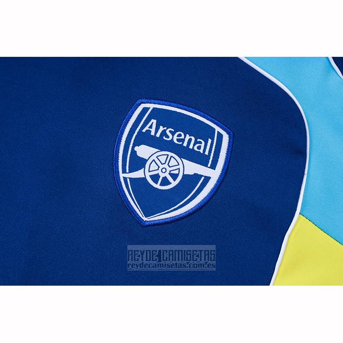 Chandal del Arsenal Manga Corta 2025-2026 Azul - Pantalon Corto